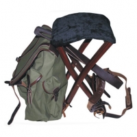 Rucksack Bag, With Wooden Chair